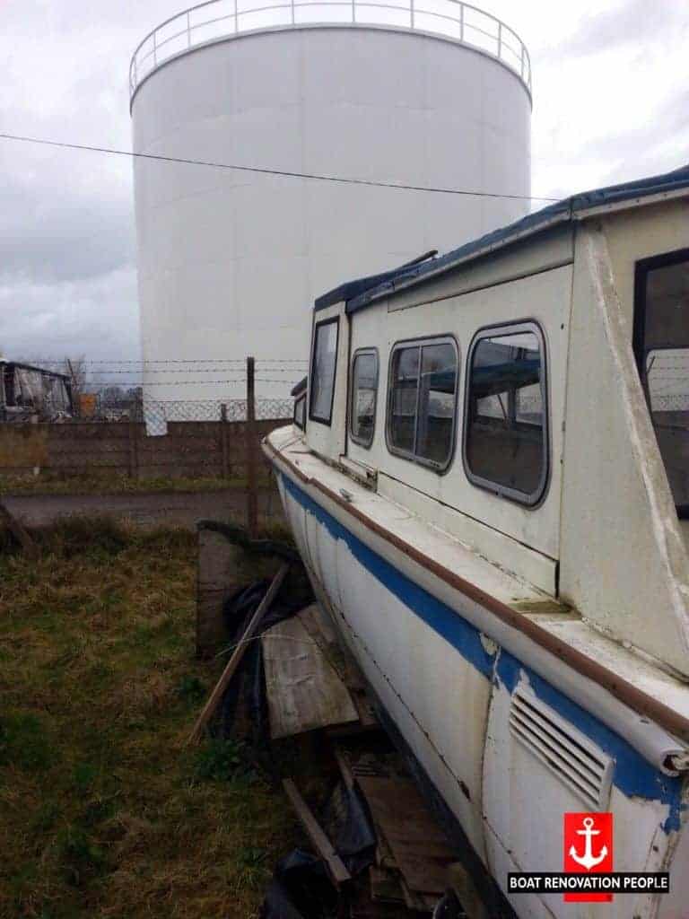 charnwood 20 shell only -sold - boat renovation people