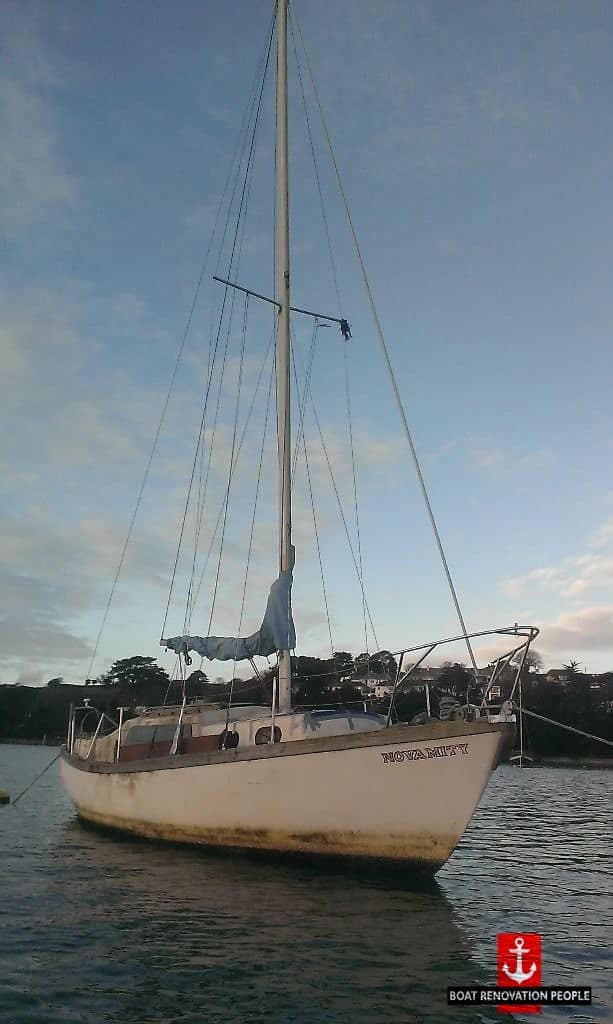 Sold - Nova 27 (Fin Keel Yacht) - Boat Renovation People