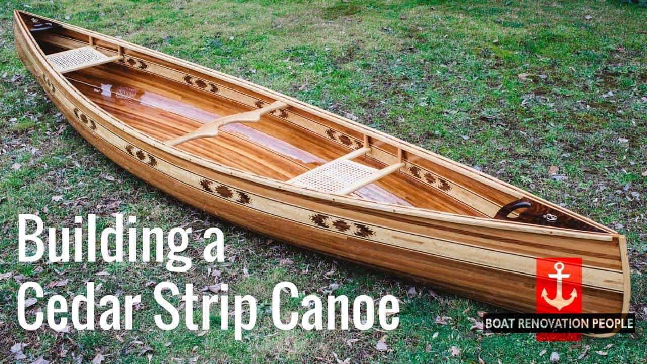 Building a strip canoe plans