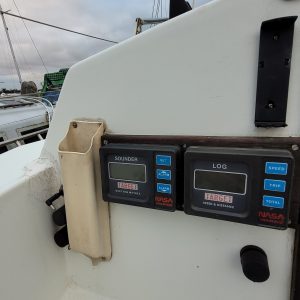 Depth sounder and log - 5