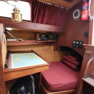 Plotter and half berth - 19